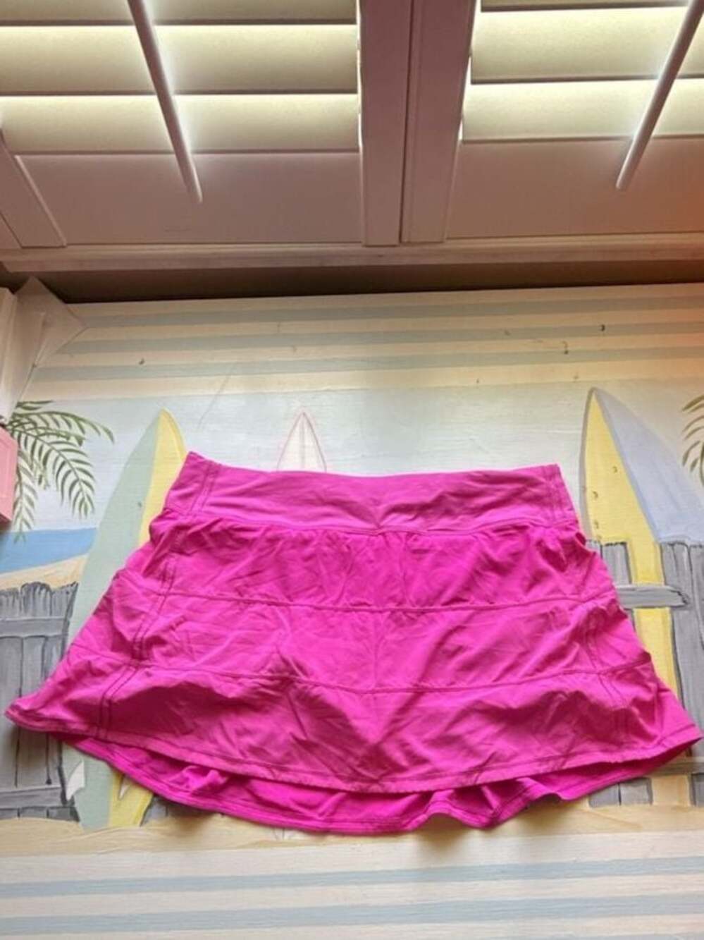 Lululemon Pace Rival Mid-Rise Skirt in Pink, Size 10